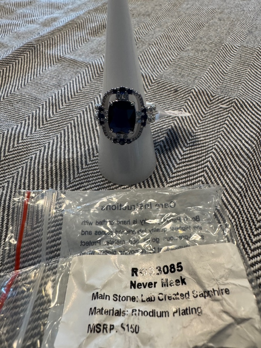 Never Meek - Birthday/Original Ring by BP - Size 9. -  RG33085